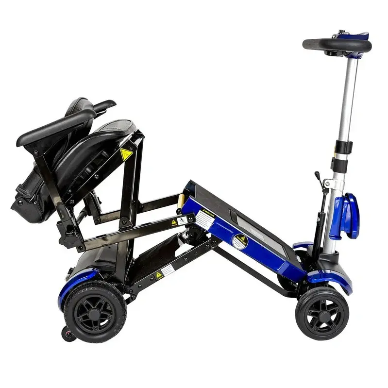 Compact Mobility Scooter – Lightweight Foldable Design for Indoor Navigation and Outdoor Commuting