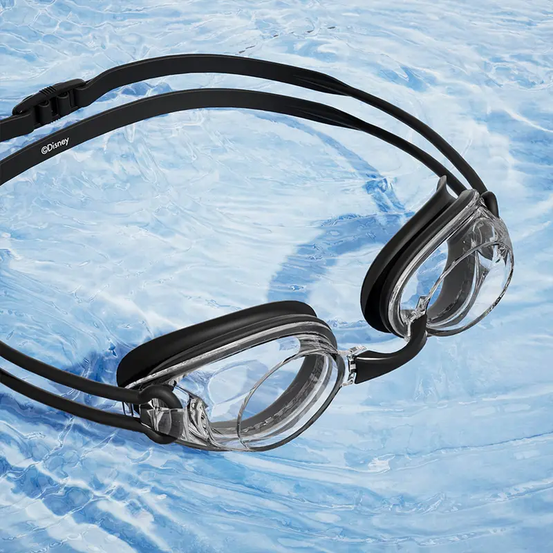Compact Racing-Style Swim Goggles – Lightweight Adjustable Strap, Universal Fit for Adults & Kids