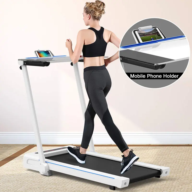 Compact Under-Desk Walking Pad – 3-in-1 Treadmill Featuring Detachable Standing Desk