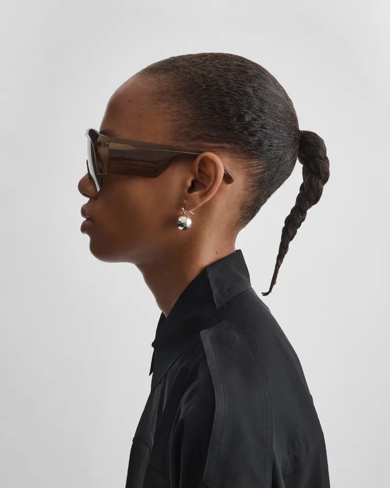 Conker Tortoiseshell Half-Frame Bombé Sunglasses