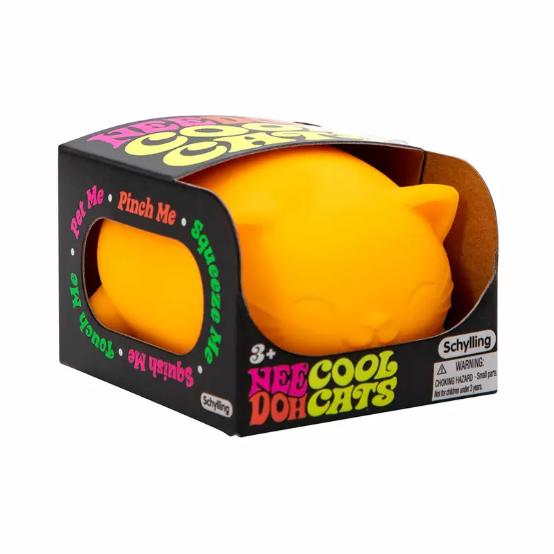 Cool Cats NeeDoh – Whimsical Cat-Shaped Sensory Squeeze Set