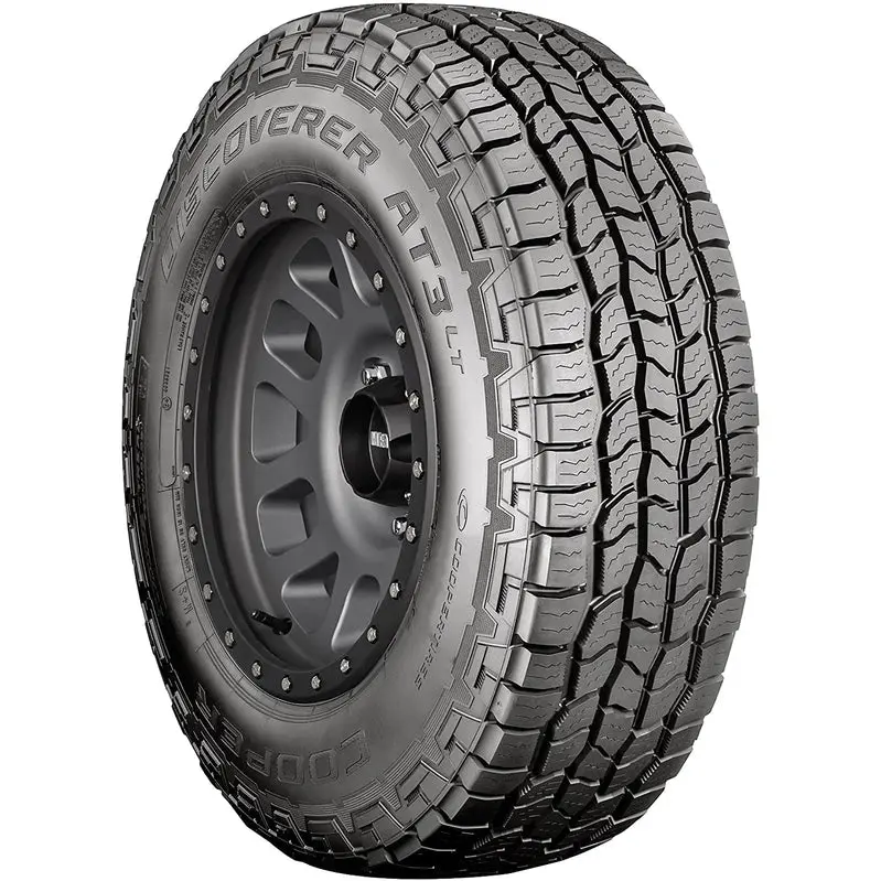 Cooper Discoverer AT3 LT All-Terrain Tire – 235/80R17 Load Range E (10-Ply), Fits Heavy-Duty Trucks Like Silverado 3500 HD and Ram 3500