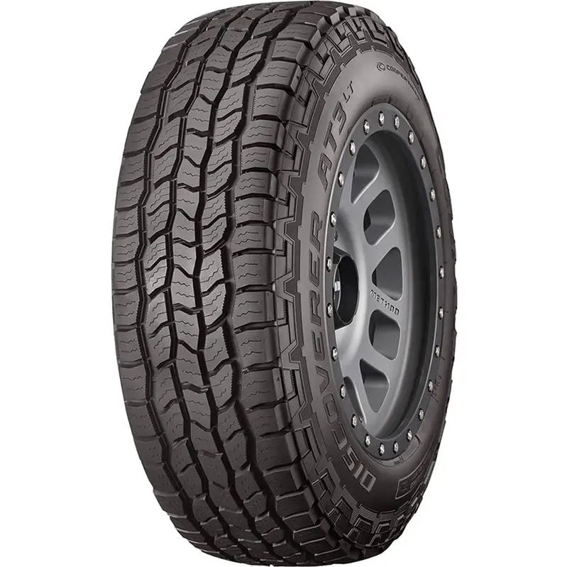 Cooper Discoverer AT3 LT All-Terrain Tire – 235/80R17 Load Range E (10-Ply), Fits Heavy-Duty Trucks Like Silverado 3500 HD and Ram 3500