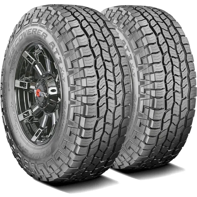 Cooper Discoverer AT3 XLT All-Terrain Tire – 285/70R17 Load Range E (10-Ply), Compatible with Ram 1500 Rebel and Jeep Wrangler Rubicon 392