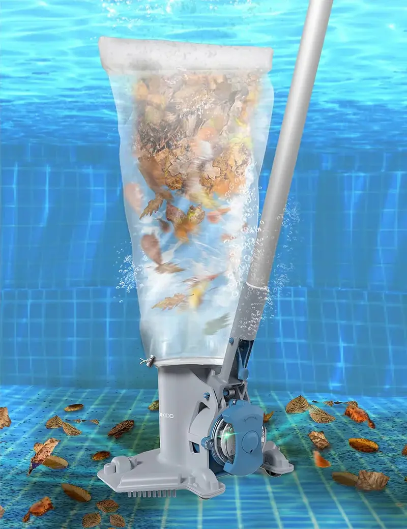 Cordless Pool Vacuum Cleaner – 30 GPM Suction, 75-Min Battery Life, Large Debris Bag for In-Ground & Above-Ground Pools 2