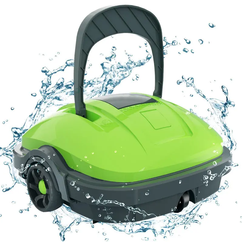 Cordless Robotic Pool Vacuum with Smart Navigation for Effortless Cleaning
