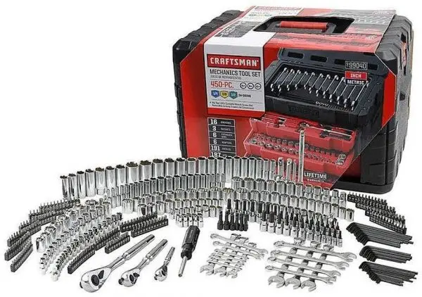 Craftsman 450-Piece Mechanics Tool Set – Professional-Grade Kit with Modular Storage