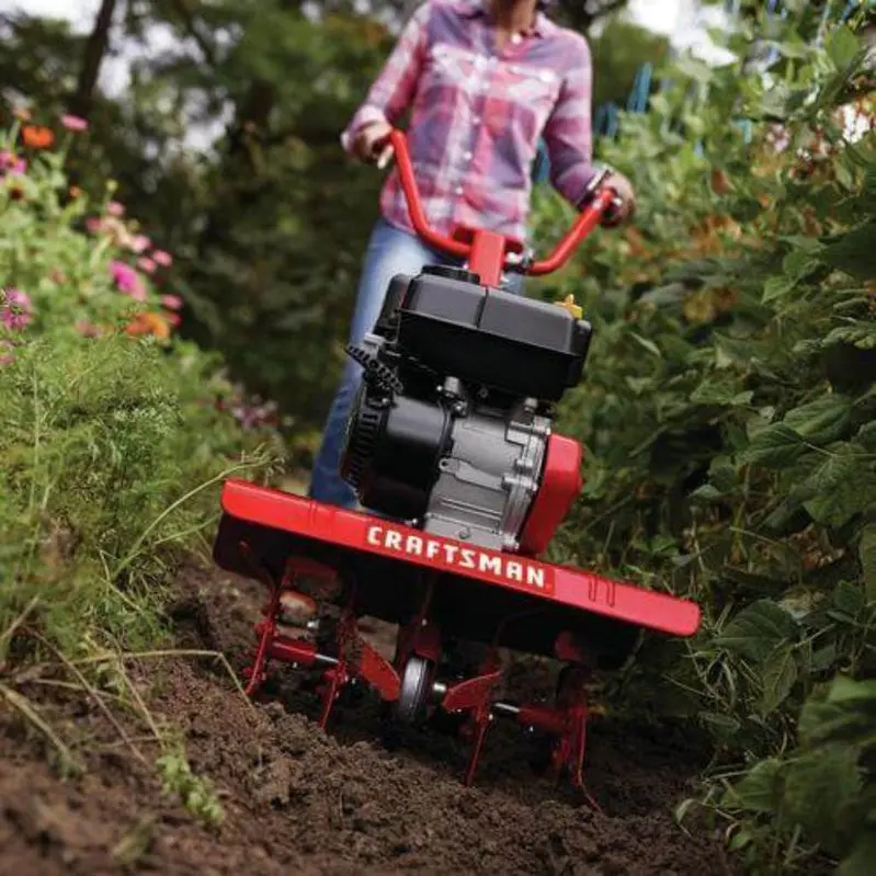 Craftsman Front-Tine Gas Garden Tiller – Scratch & Dent Clearance Model