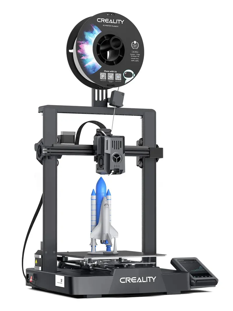Creality Ender-3 V3 KE 3D Printer – Ultrafast 500 mm/s Printing with Optimized Frame Stability