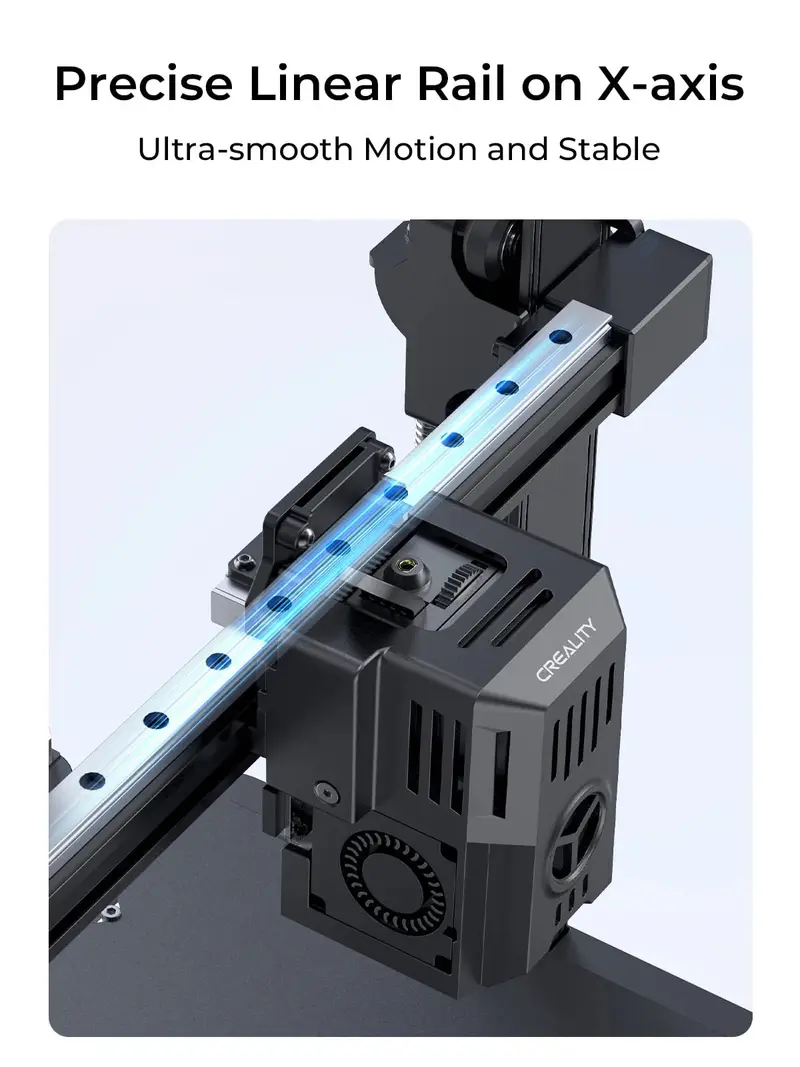 Creality Ender-3 V3 KE 3D Printer – Ultrafast 500 mm/s Printing with Optimized Frame Stability