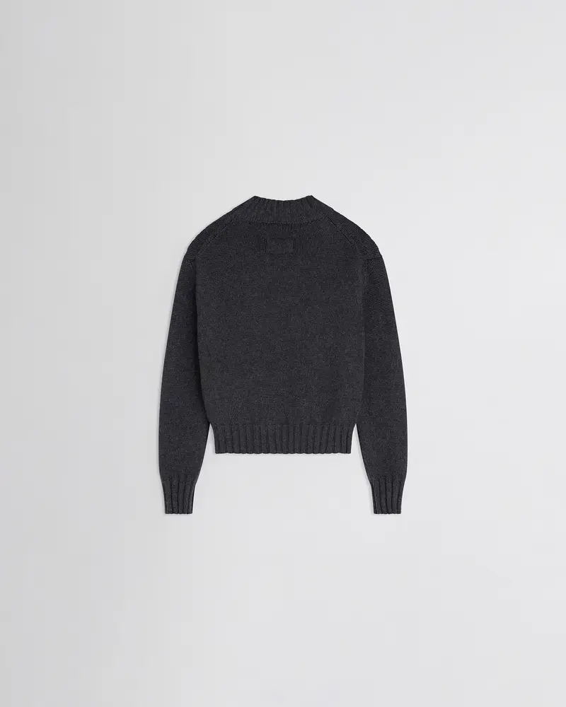 Crewneck Jumper | Grey Cashmere 2