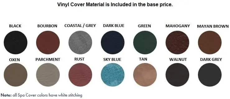 Custom Hot Tub Cover Replacement – High-Density EPS Foam Insulation (4", 5", or 6" Tapered), Fully Tailored Shape & Size (Up to 96") with 5-Year Warranty