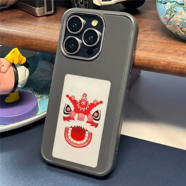 Customizable E-Ink Display iPhone Protective Case 2