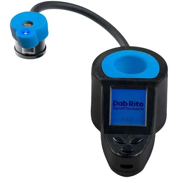 Dab Rite Non-Contact Infrared Thermometer with Blue LCD Display – Ideal for Food and Surface Temperature Checks