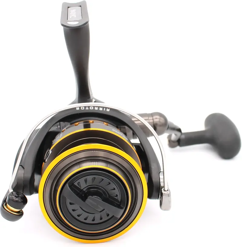Daiwa BG Spinning Reel — Sealed Drag, Air Rotor, Digigear Drive, Black Anodized Aluminum Construction