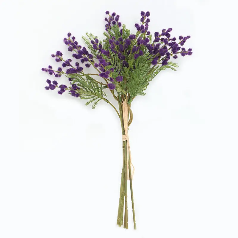 Delicate Acacia Silk Stem – Slender Branch Ideal for Minimalist Vases and Modern Table Settings