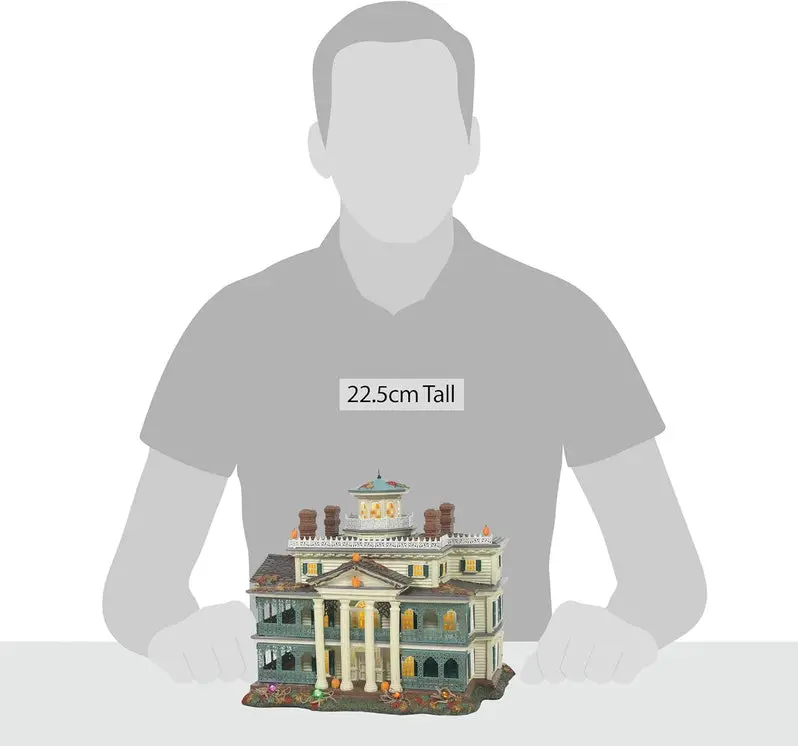 Department 56 Haunted Mansion Snow Village Structure – Lighted Collectible Building (9.1")