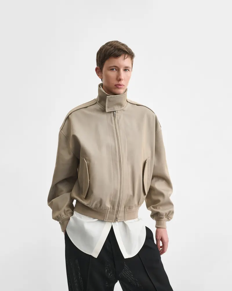 Desert Cotton Harrington Jacket | Lightweight Water-Repellent Outerwear