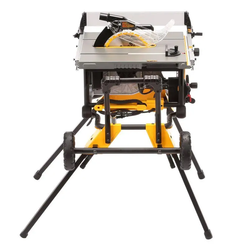 DEWALT DWE7491RS 15-Amp 10-Inch Job Site Table Saw with Rolling Stand