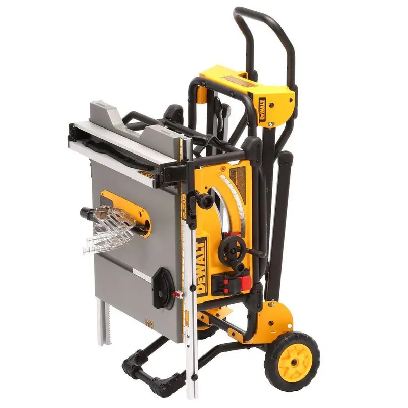 DEWALT DWE7491RS 15-Amp 10-Inch Job Site Table Saw with Rolling Stand