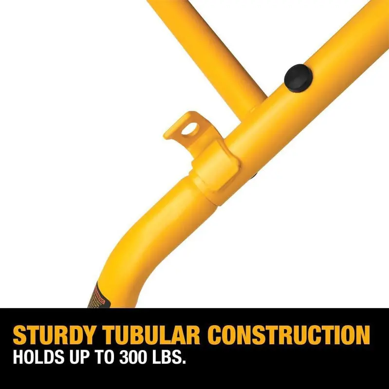 DEWALT DWX726 Rolling Miter Saw Stand – Adjustable Height, Locking Wheels, and Stable Support for Precision Cutting