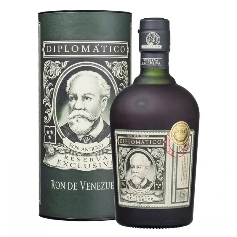 Diplomatico Reserva Exclusiva Rum – Aged Blend, 750 ml Artisanal Spirit