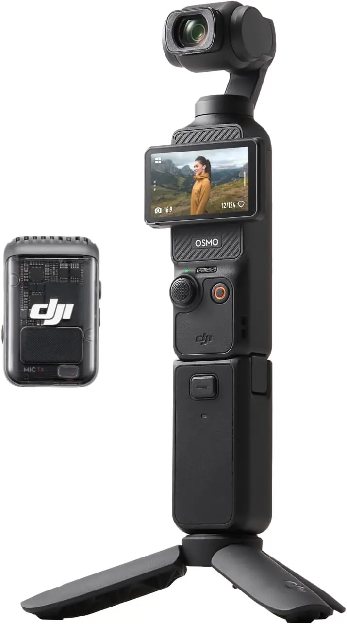 DJI Osmo Pocket 3 Pro Vlogging Kit – 1-Inch Sensor, 4K HDR Video, and Premium Creator Accessories Bundle