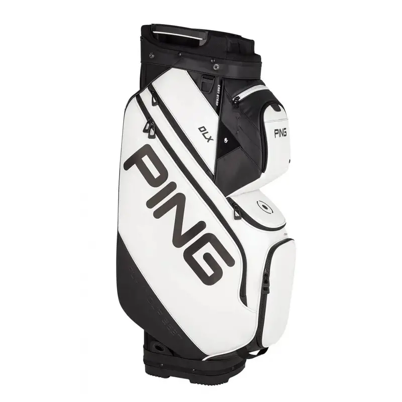 DLX Premium Golf Cart Carry Bag – Modern White Aesthetic