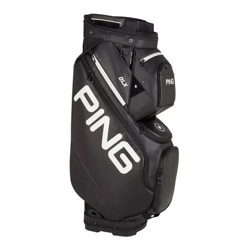 DLX Premium Golf Cart Carry Bag – Modern White Aesthetic