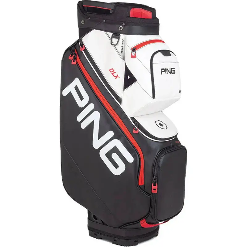 DLX Premium Golf Cart Carry Bag – Modern White Aesthetic