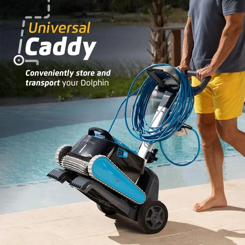 Dolphin Nautilus CC Robotic Vacuum – Wall-Climbing Pool Cleaner with Waterline Scrubbing, Ideal for Pools up to 33 Feet