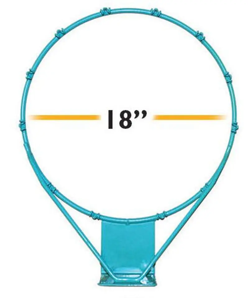 Dunn Rite Adjustable Indoor/Outdoor Basketball Hoop – Splash & Shoot Play System