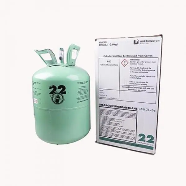 DuPont R-22 HVAC Refrigerant – 30-Pound Cylindrical Gas Canister