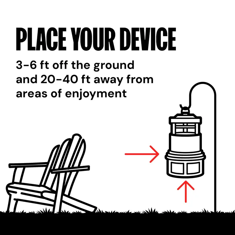 DynaTrap DT2000XL Outdoor Mosquito and Flying Insect Trap – High-Capacity Protection