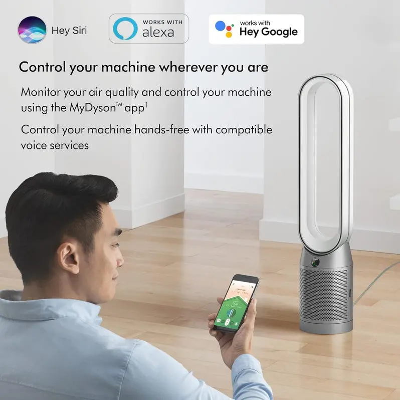 Dyson TP10 Pure Cool™ Tower Fan & Air Purifier – Dual-Function, Certified HEPA Filtration
