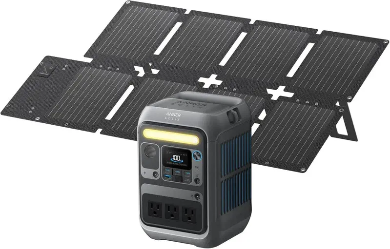 EcoFlow Solix C300 Compact Power Station – 288Wh LiFePO4 Battery, Lightweight Off-Grid Energy Solution