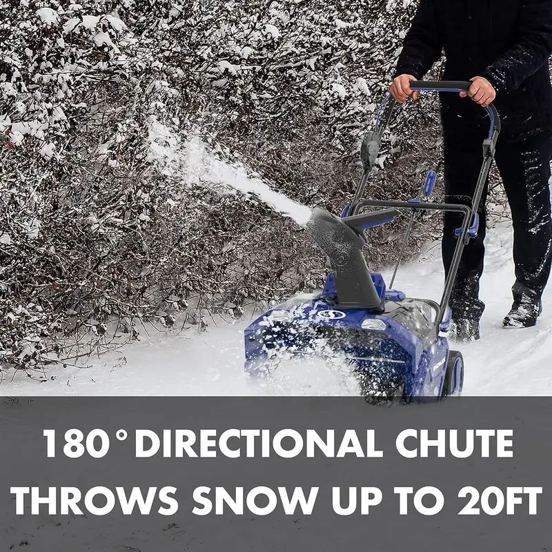 EGO Power+ 20-Inch Cordless Snow Blower Kit – Includes Two 24V 4.0Ah Batteries and Charger