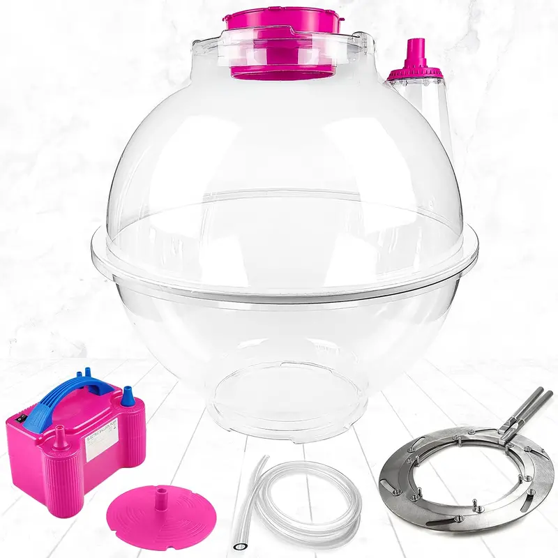 Electric Balloon Stuffing Kit – Automated Air Pump System with Expander Tools and Event Decoration Accessories