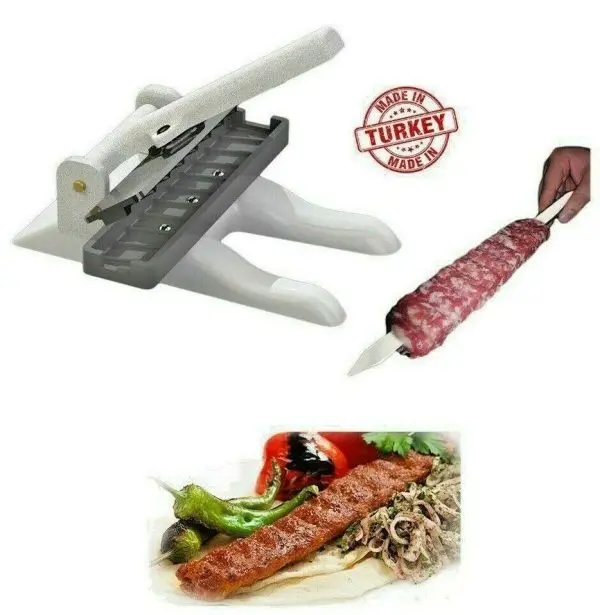 Electric Kebab Grill with Rotisserie Function – Compact Skewer-Based BBQ Machine for Meats, Veggies, and Seasoned Skewers