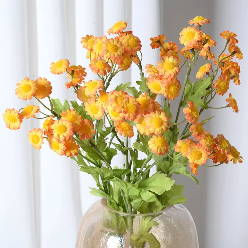 Elegant Silk Bloom Stem – Adaptable Artificial Flower for Tablescapes, Ceremonies, and Living Areas (52 cm)
