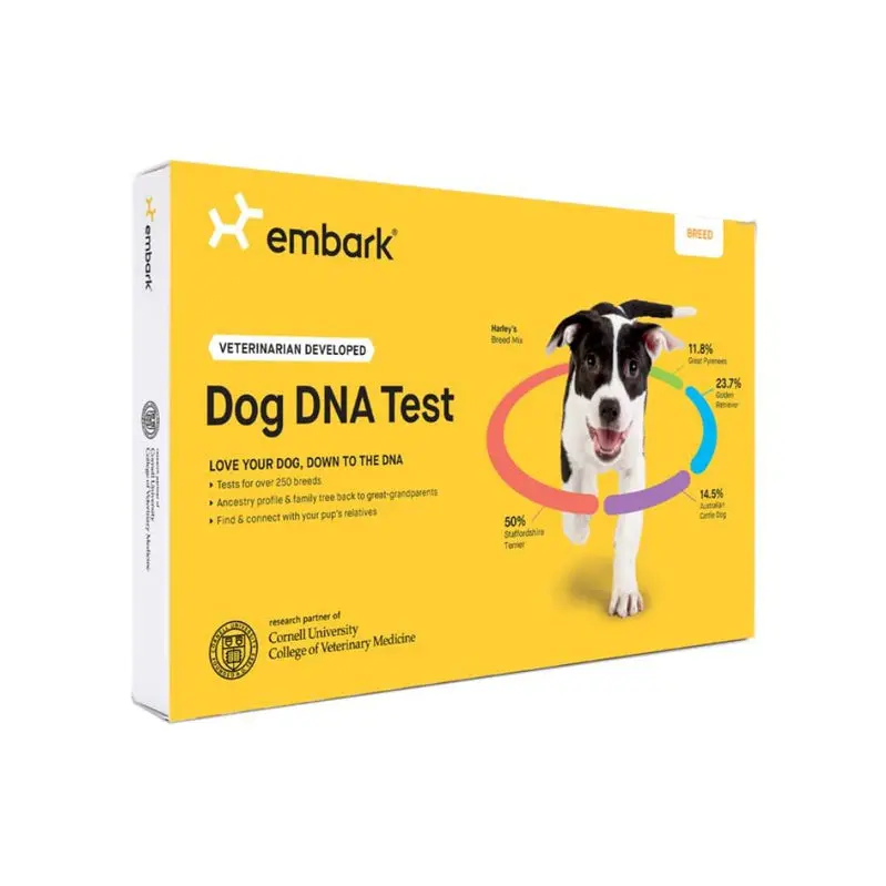 Embark Premium Dog DNA Test Kit – Accurate Breed Composition Analysis & Proactive Genetic Health Screening