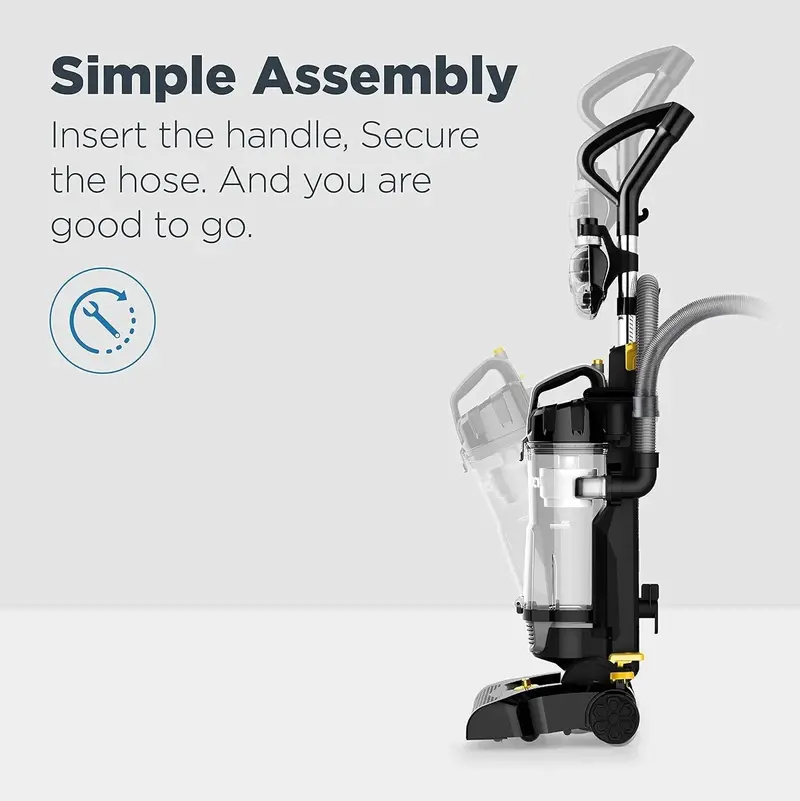 EUREKA PowerSpeed NEU181D Upright Vacuum – Lightweight Performance Cleaner with Pet Turbo Tool & Multi-Surface Suction