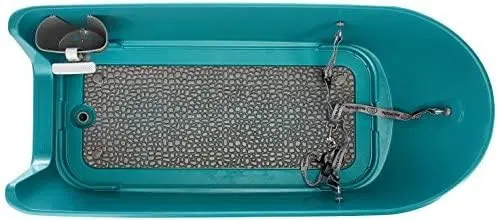 Extra-Large Elevated Pet Bathing Station – Ergonomic Blue Booster Design