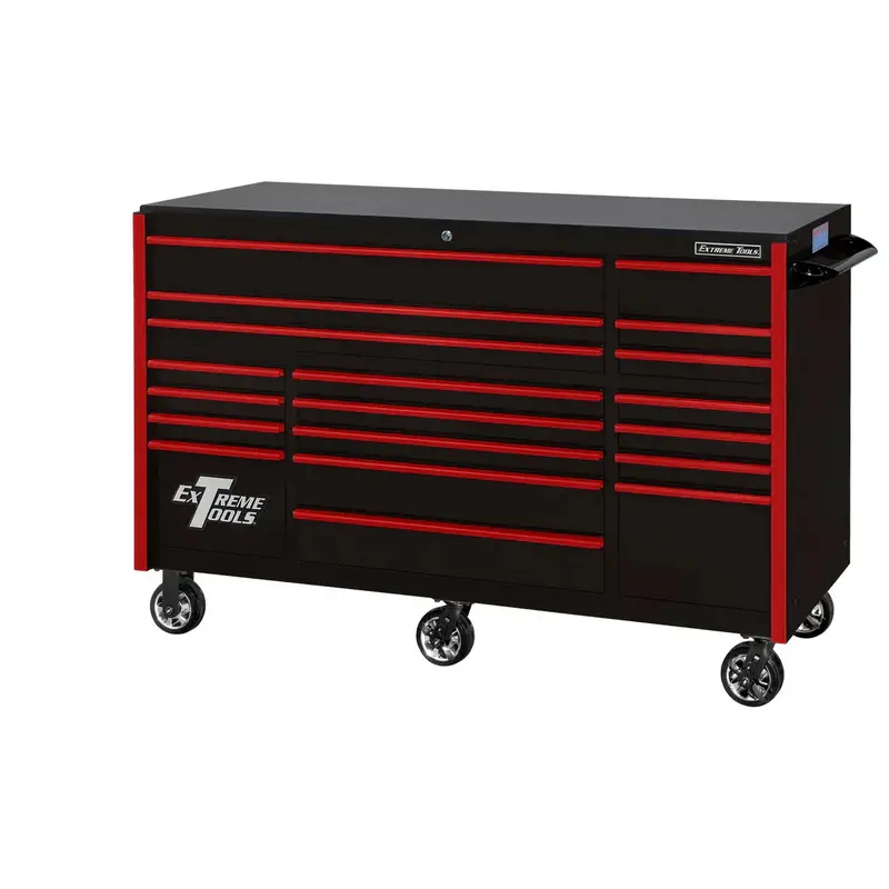 Extreme Tools RX250 Heavy-Duty Roller Cabinet – 72" x 30" 19-Drawer Professional Tool Storage System