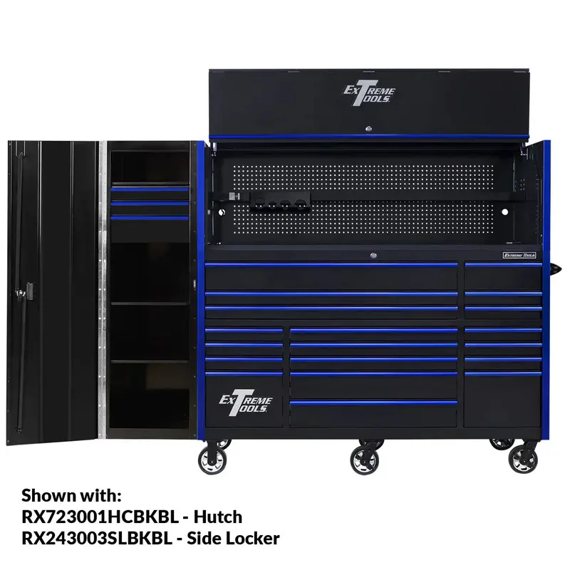 Extreme Tools RX250 Heavy-Duty Roller Cabinet – 72" x 30" 19-Drawer Professional Tool Storage System