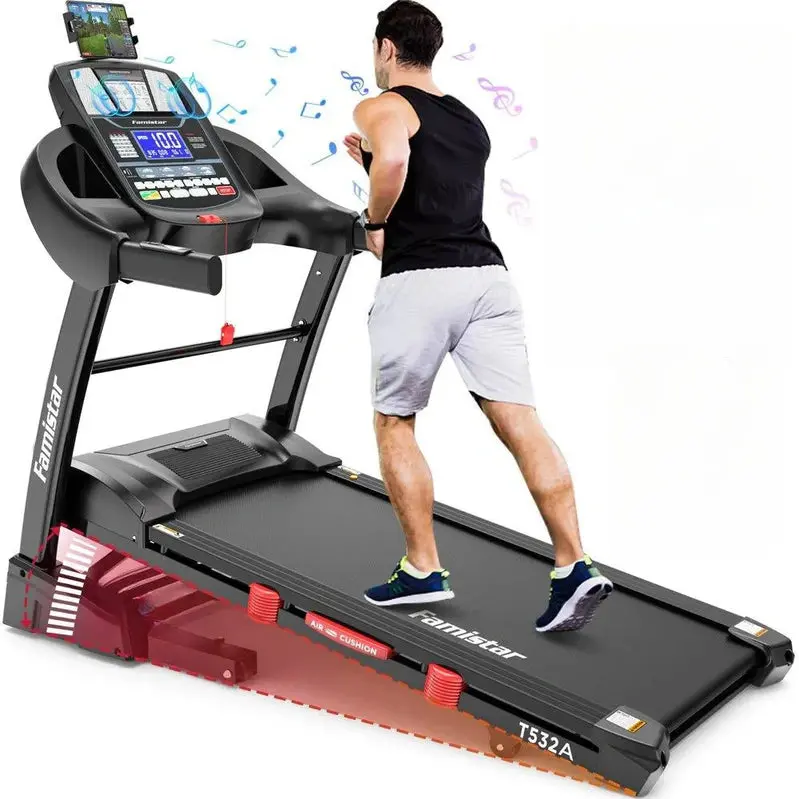 Famistar Home Treadmill – Space-Saving Foldable Design with 15 Incline Options and 300 lb Capacity