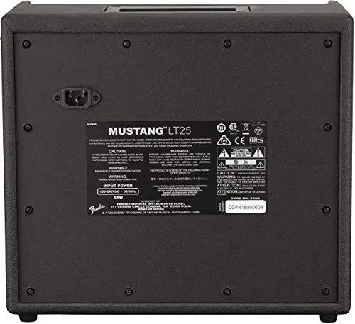 Fender Mustang LT25 Digital Guitar Amp — Modeling Engine, Onboard Effects, Practice-Friendly Design