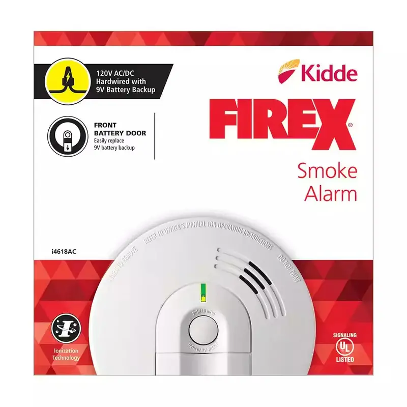 Firex Hardwired Interconnected Smoke Alarms — 4-Unit Safety Bundle
