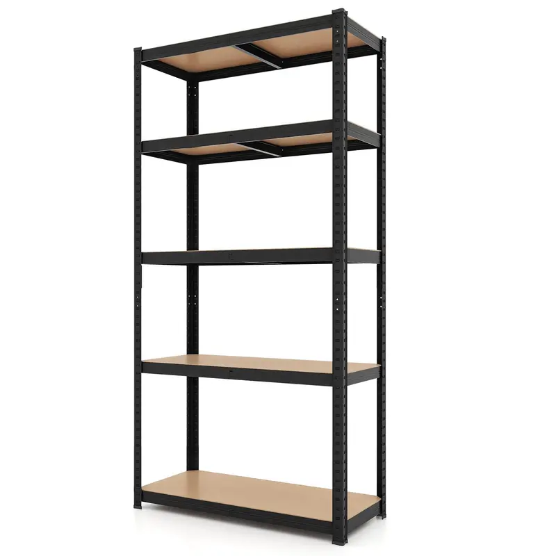 Five-Tier Heavy-Duty Garage Shelving Unit – Adjustable, Multi-Purpose Storage System