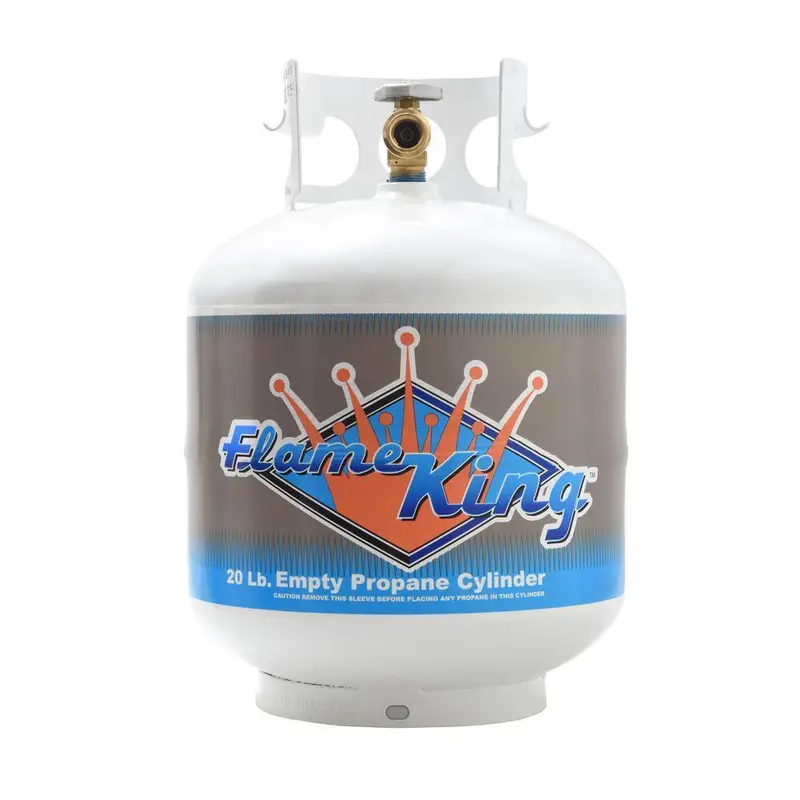 Flame King 20-Pound DOT/TC-Certified Propane Tank – Equipped with OPD Valve and Rust-Resistant Steel Build